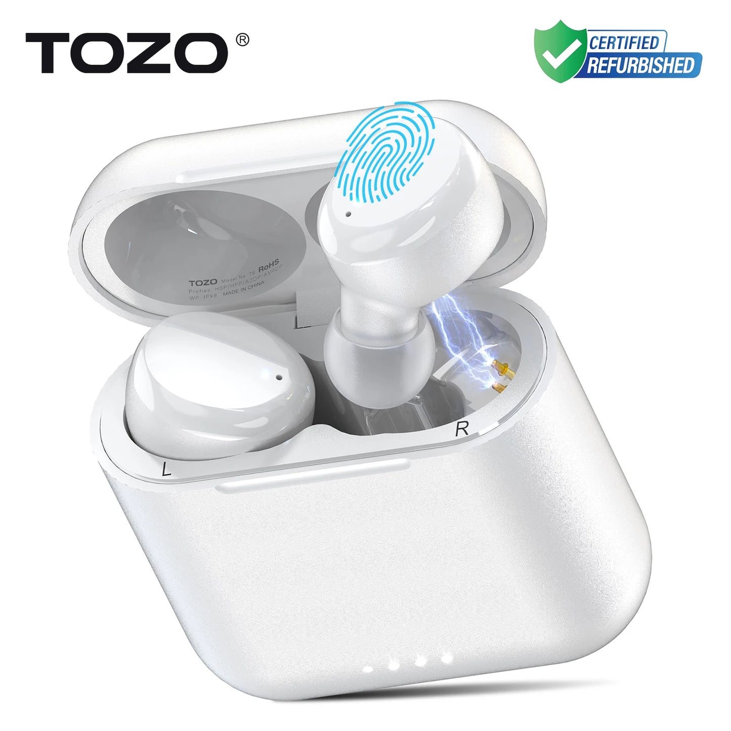 Wireless Bluetooth 5.3 Earphones In Ear TWS Earbuds Headset HiFi Stereo Touch Control