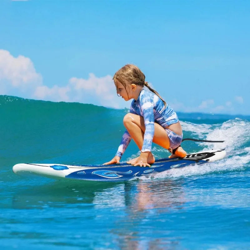 Surfboard, 6FT Stand Up Paddle Board with Removable Fins