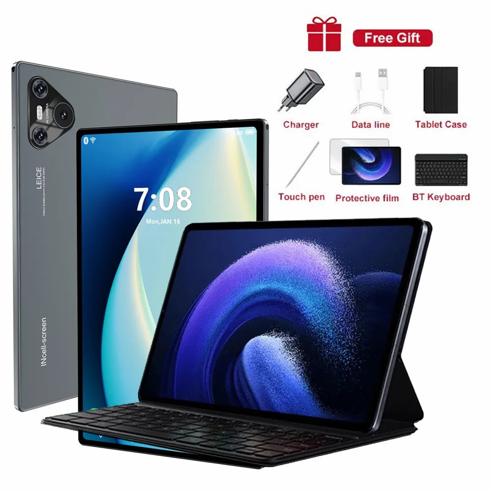 2025 New 16 Pro Tablet 10inch Android 4K 16GB 870 Tablet PC GPS