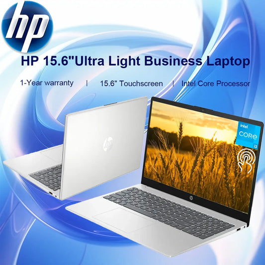 HP 2024 Business Laptop, 15.6" Touchscreen Laptop,