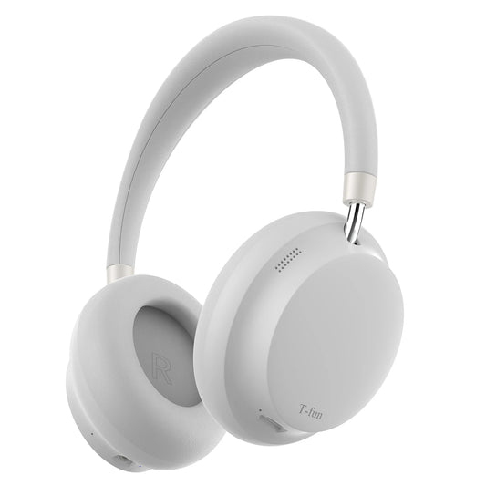 Bluetooth Active Noise Cancelling Headphones, Comfortable Wireless Over Ear