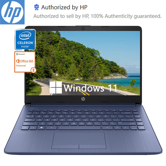 HP Newest 14" Business Laptop,Ultral Light Laptop,Intel Celeron