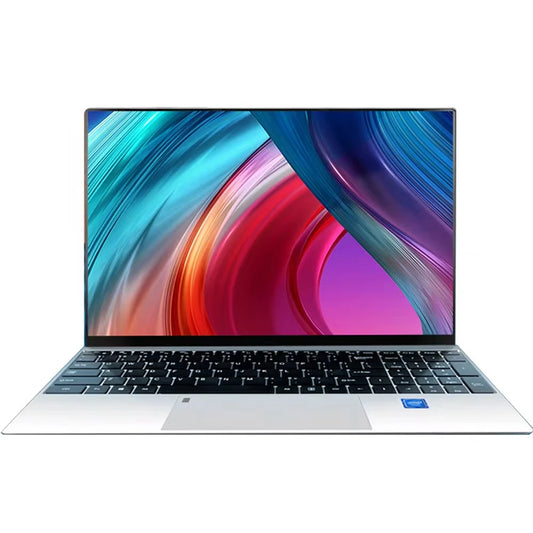 15.6 inch Portable i7 Laptop Fingerprint Unlock Notebook 16GB