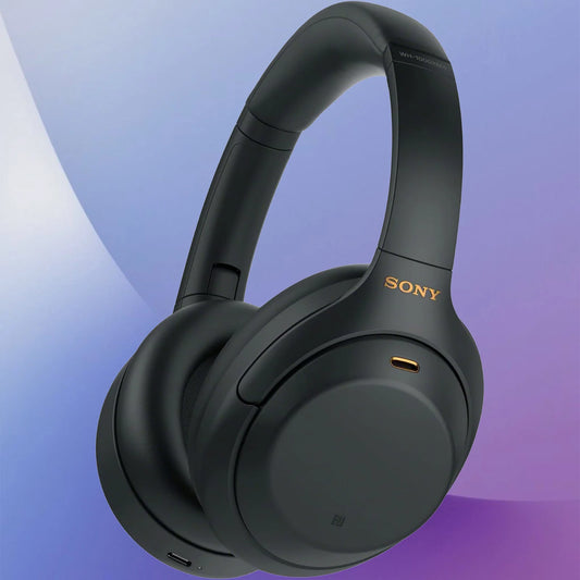 Sony WH-1000XM4/B Wireless Headphone, Black Active Noise Canceling Bluetooth Headphones