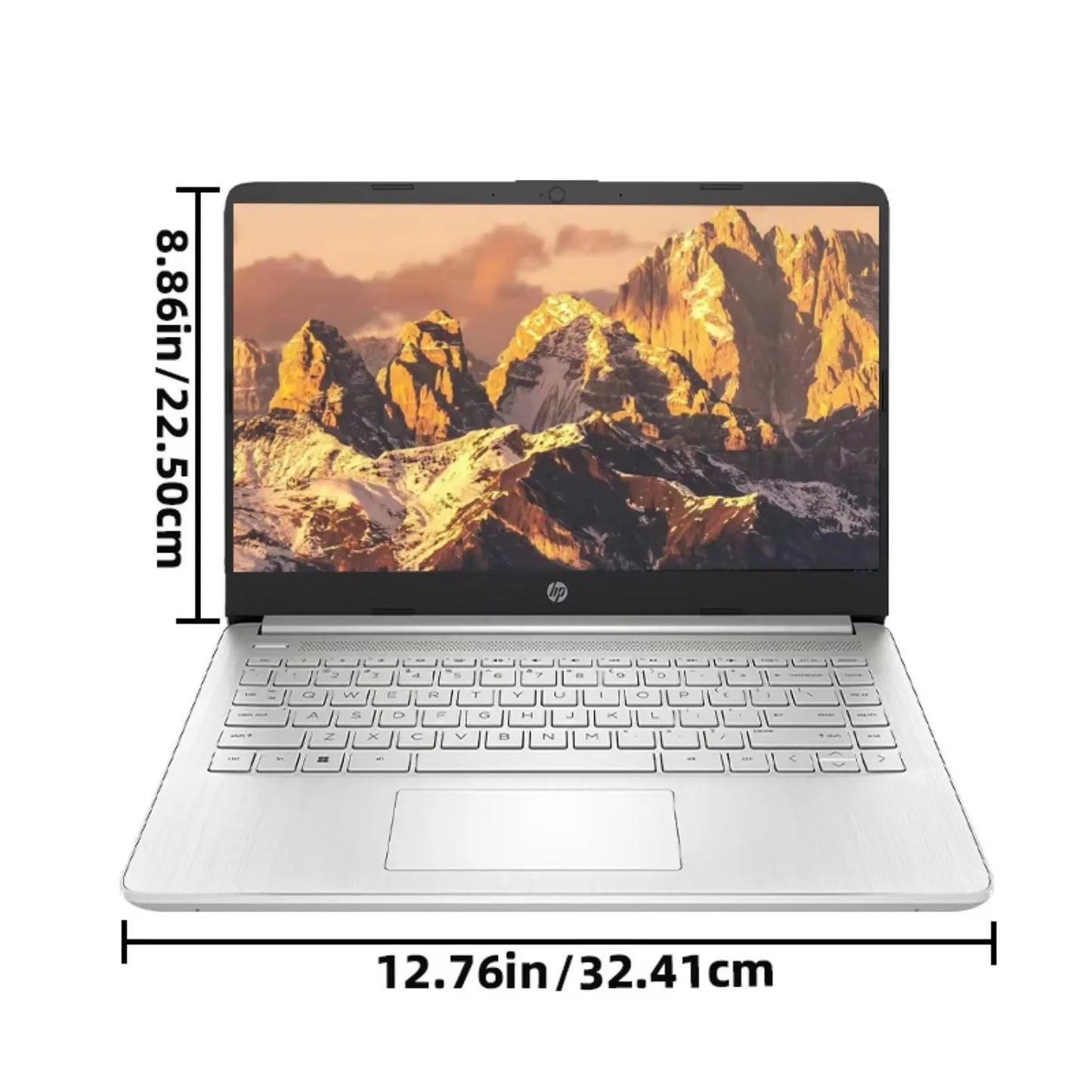 HP 14" Business Laptop,Intel Celeron N4120,16GB RAM,384GB(128GB eMMC+256GB Graphics,Windows 11 S