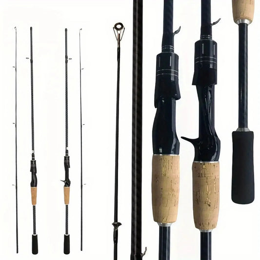 [2-Section Carbon Fiber Rod] Ultra-Lightweight 2-Section Carbon Fiber Fly Fishing Rod