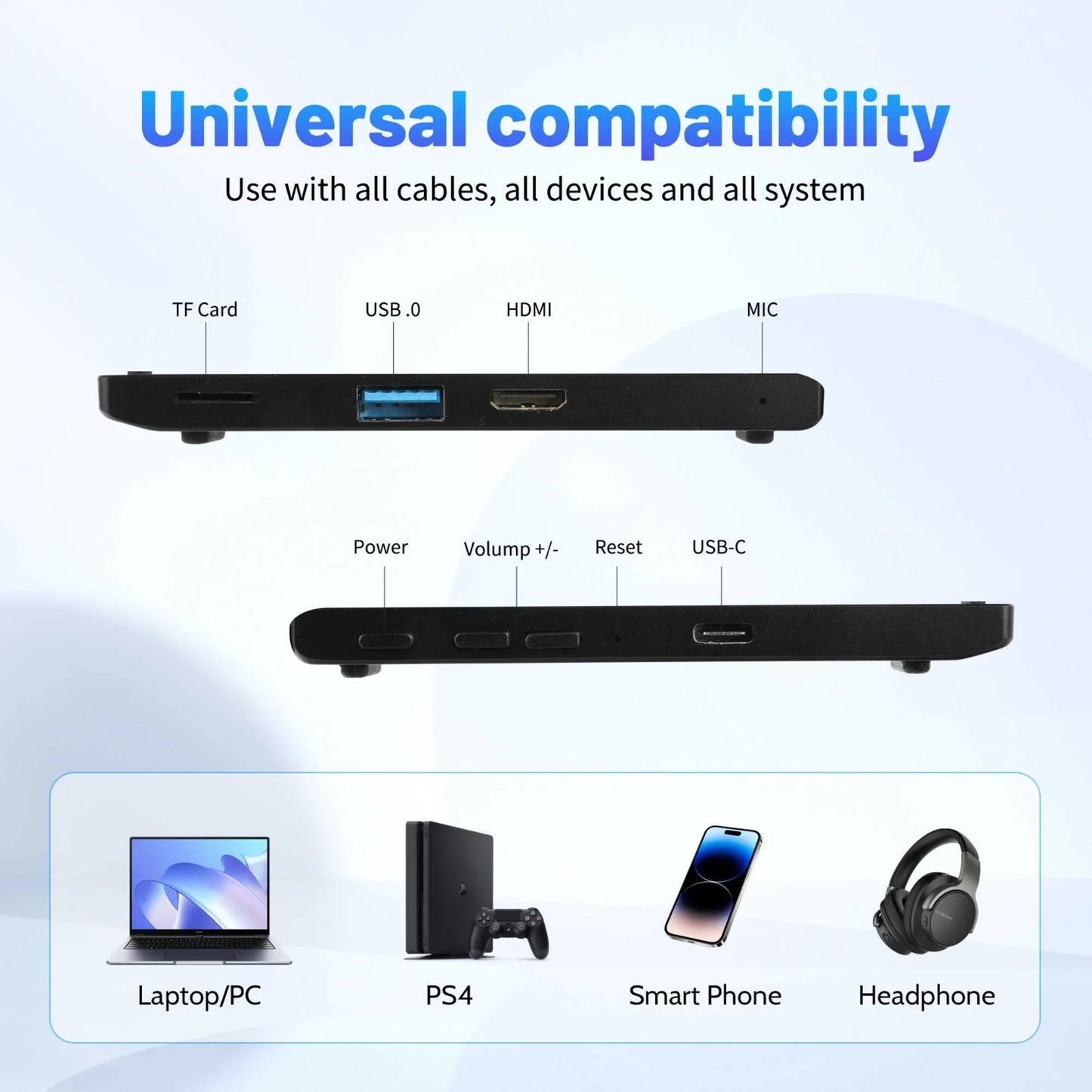 Android 14 Tablet IPS Full HD Screen Octa-core Processor