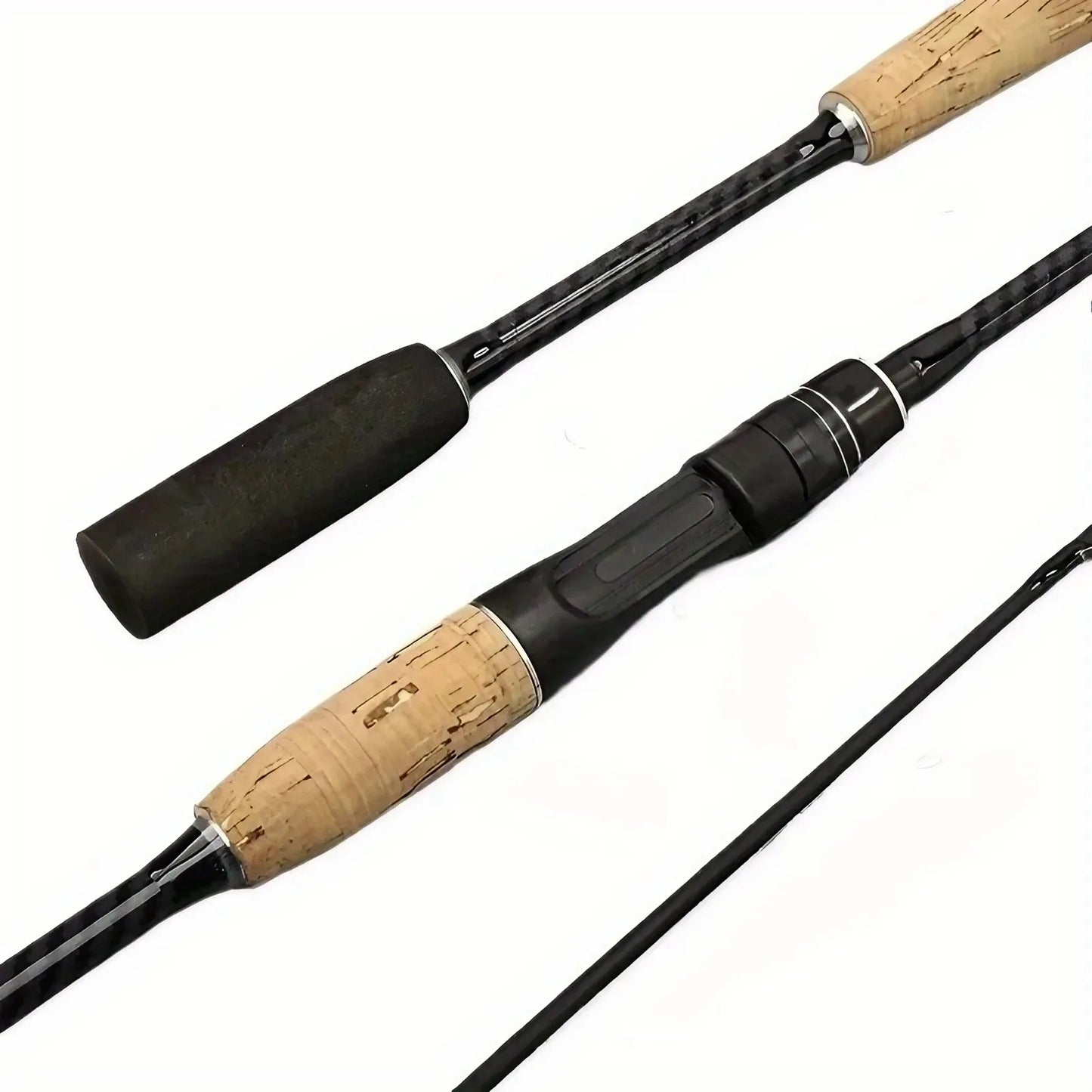 [2-Section Carbon Fiber Rod] Ultra-Lightweight 2-Section Carbon Fiber Fly Fishing Rod