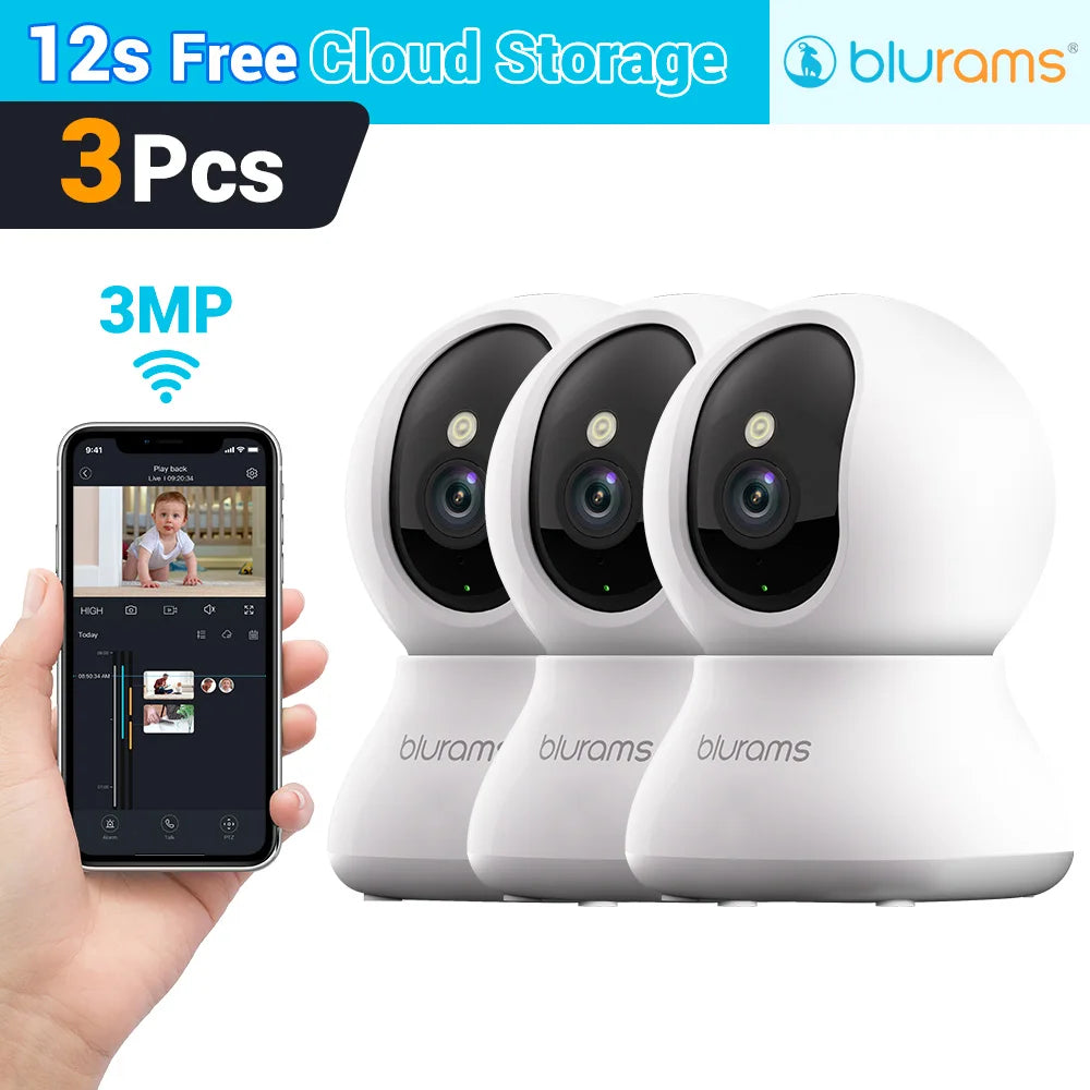 Baby Monitor Camera  HD Home Security Camera with Motion