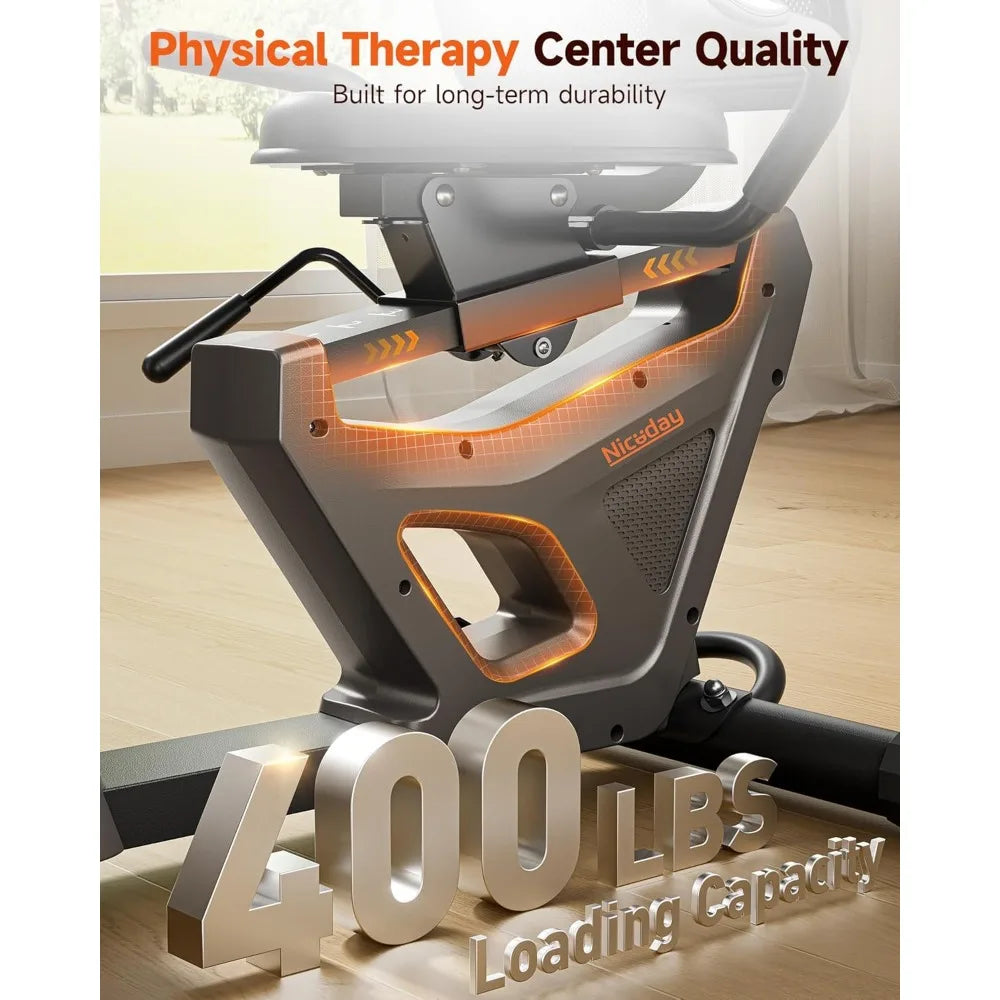Recumbent Exercise Bike, Recumbent Bike for Home, Magnetic.