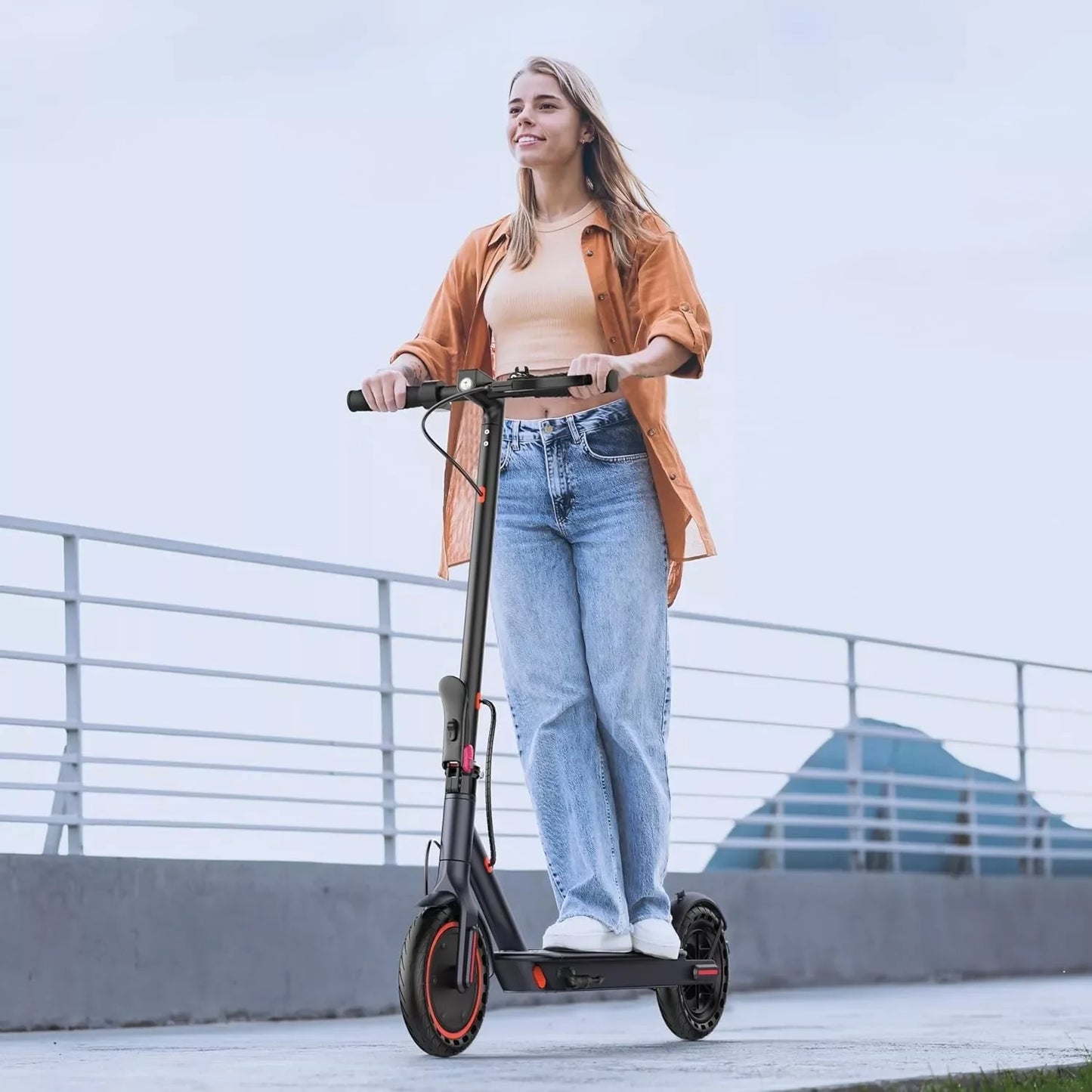LP60 Electric Scooter 350W 19mph Max Speed 8.5inch tire Folding Electric Scooter 16miles Max Range for Adult