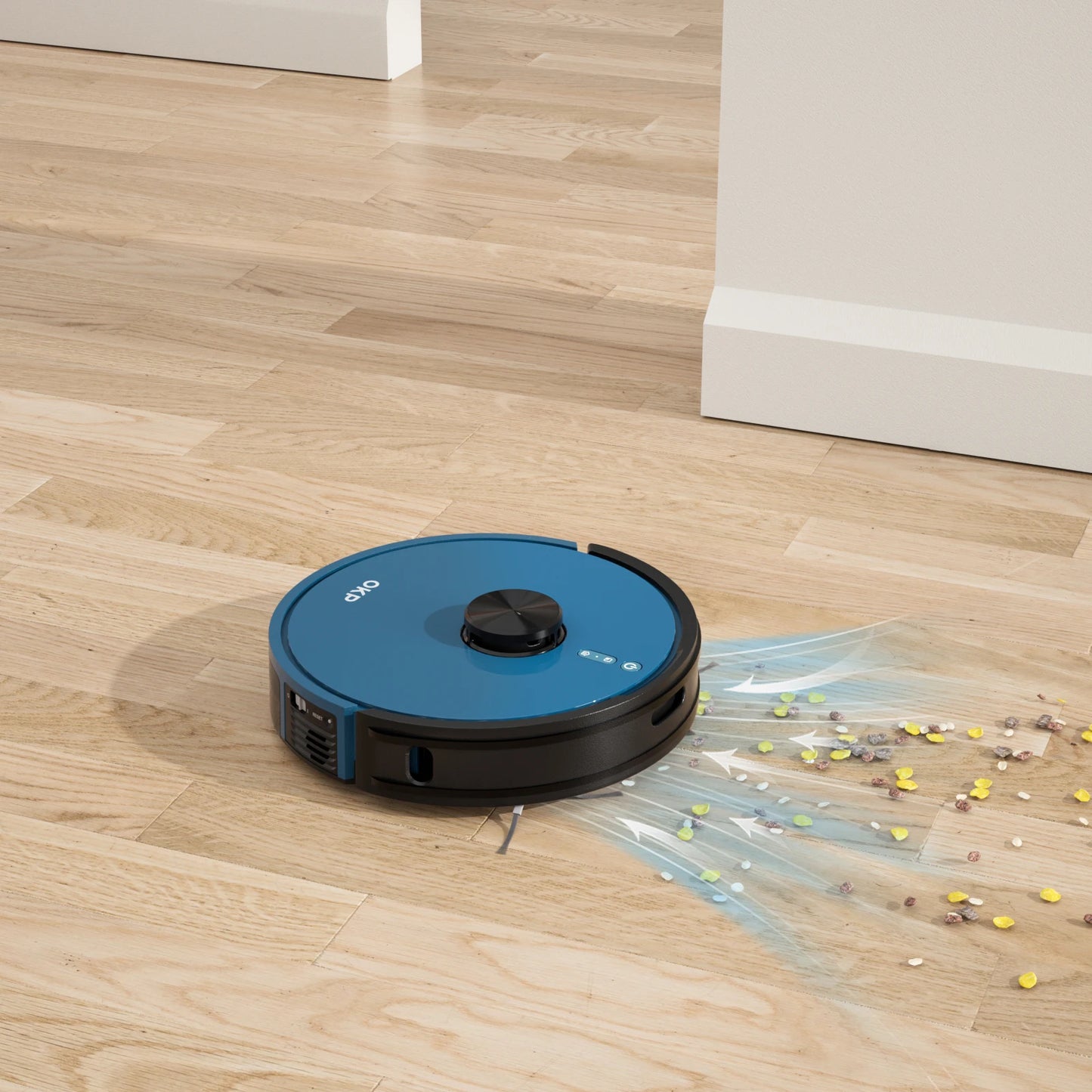 L3 Robot Vacuum with Self-Empty Dock, 3800Pa Suction ,Lidar Navigation,