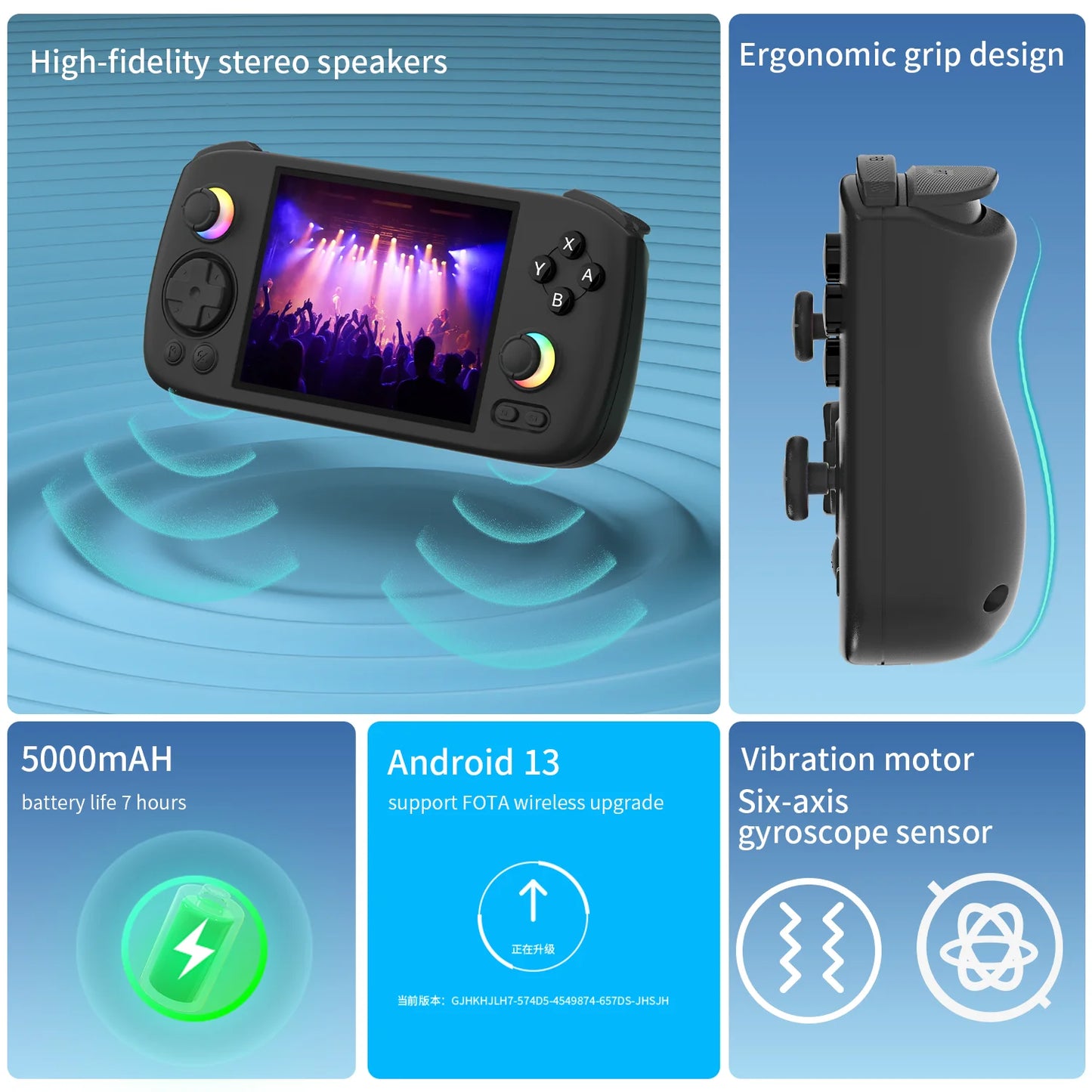 RG 406H Retro Game Console Android 13 Unisoc T820 64-bit
