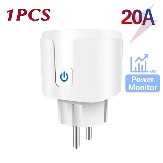 20A Smart Socket WiFi Smart Plug without Power