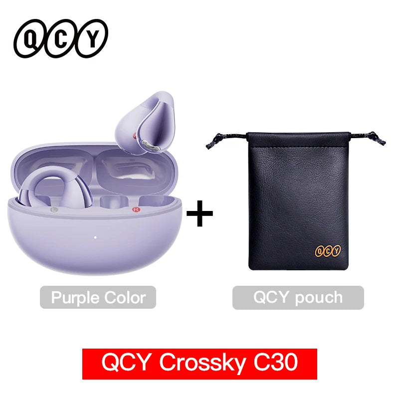 C30 Ear Clip Earphones Bluetooth 5.4 Wireless Open Ear Sports