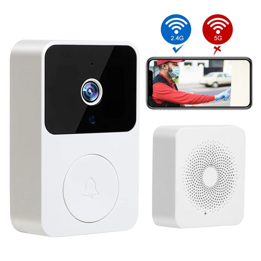 HD Wireless WiFi Visible Doorbell Camera Waterproof Video Door Bell