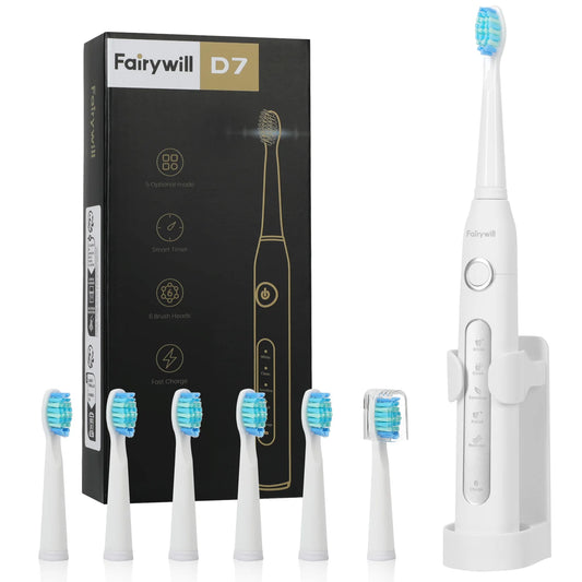 Electric Sonic Toothbrush USB Charge FW-D7 Rechargeable Waterproof Electronic Tooth Brushes