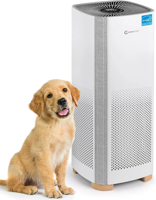 Air Purifiers for Home, Large Room Covers 1500 Ft², H13 Medical Grade True HEPA Air Filter, Ideal for Allergies, Cat, Dog