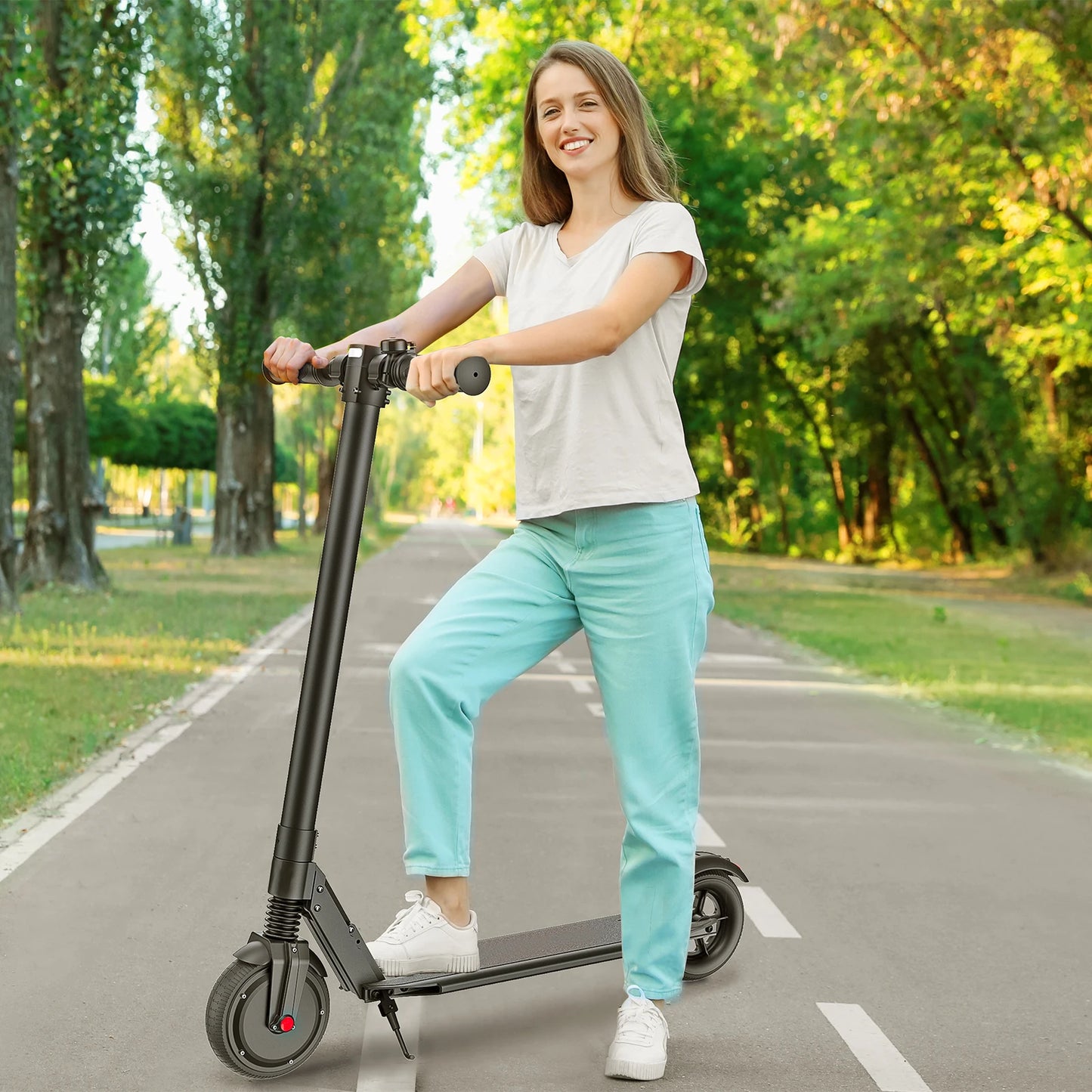 Electric Scooter Commuter E-Bike For Adults Foldable Commuter E-Scooter With Cruise Control