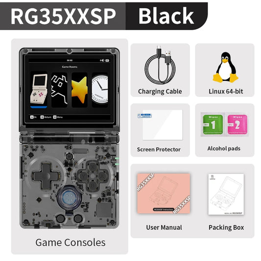Flip Retro Handheld Game Console Linux 64bit WiFi Bluetooth