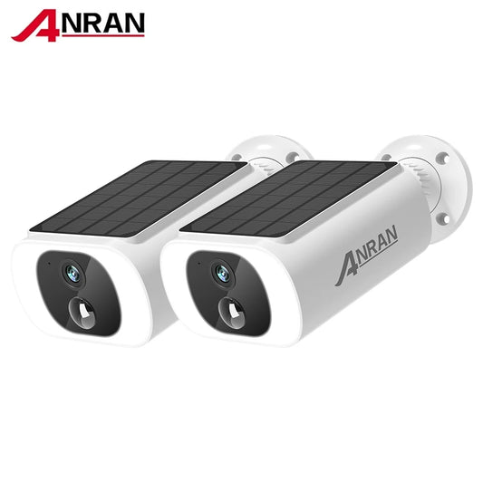 2/3/4 PCS Outdoor Wireless WIFI Camera 2.4G 3MP Battery Solar Security Camera