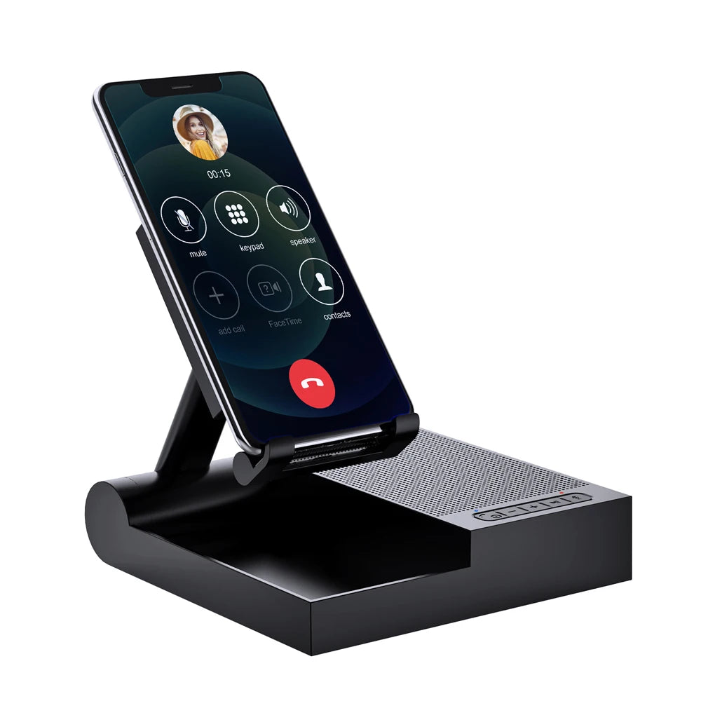 Wireless Bluetooth Speaker Cell Phone Stand 15W Wireless Charger