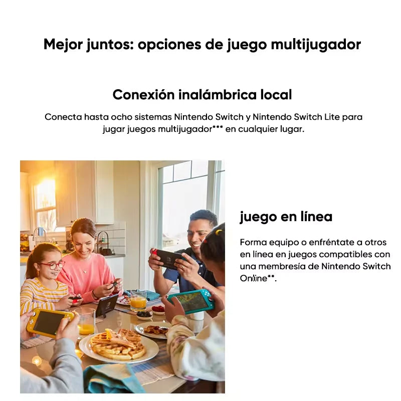 Nintendo Switch Lite Game Console 5.5 inch LCD Touch Screen 32GB Bluetooth