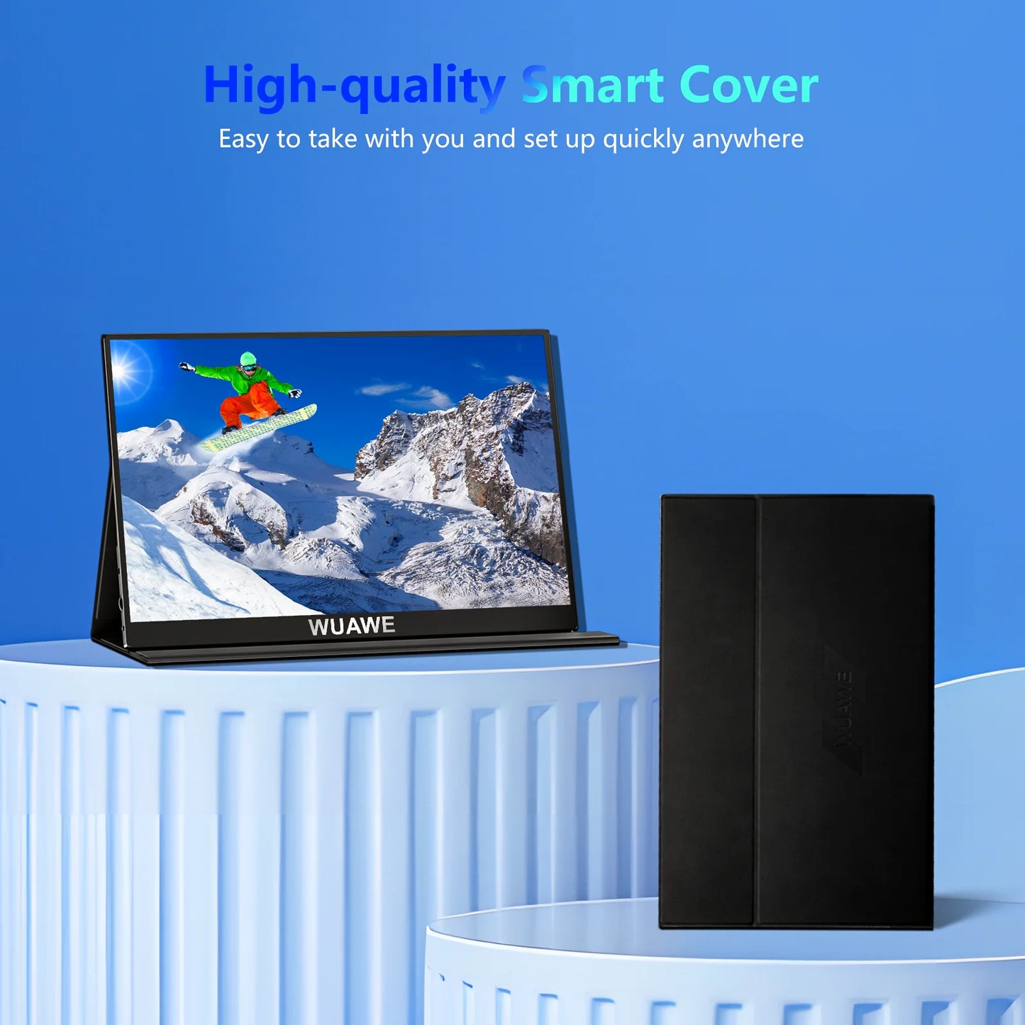 Portable Monitor, 1080P 72%  100% USB Travel Monitor for Laptop,