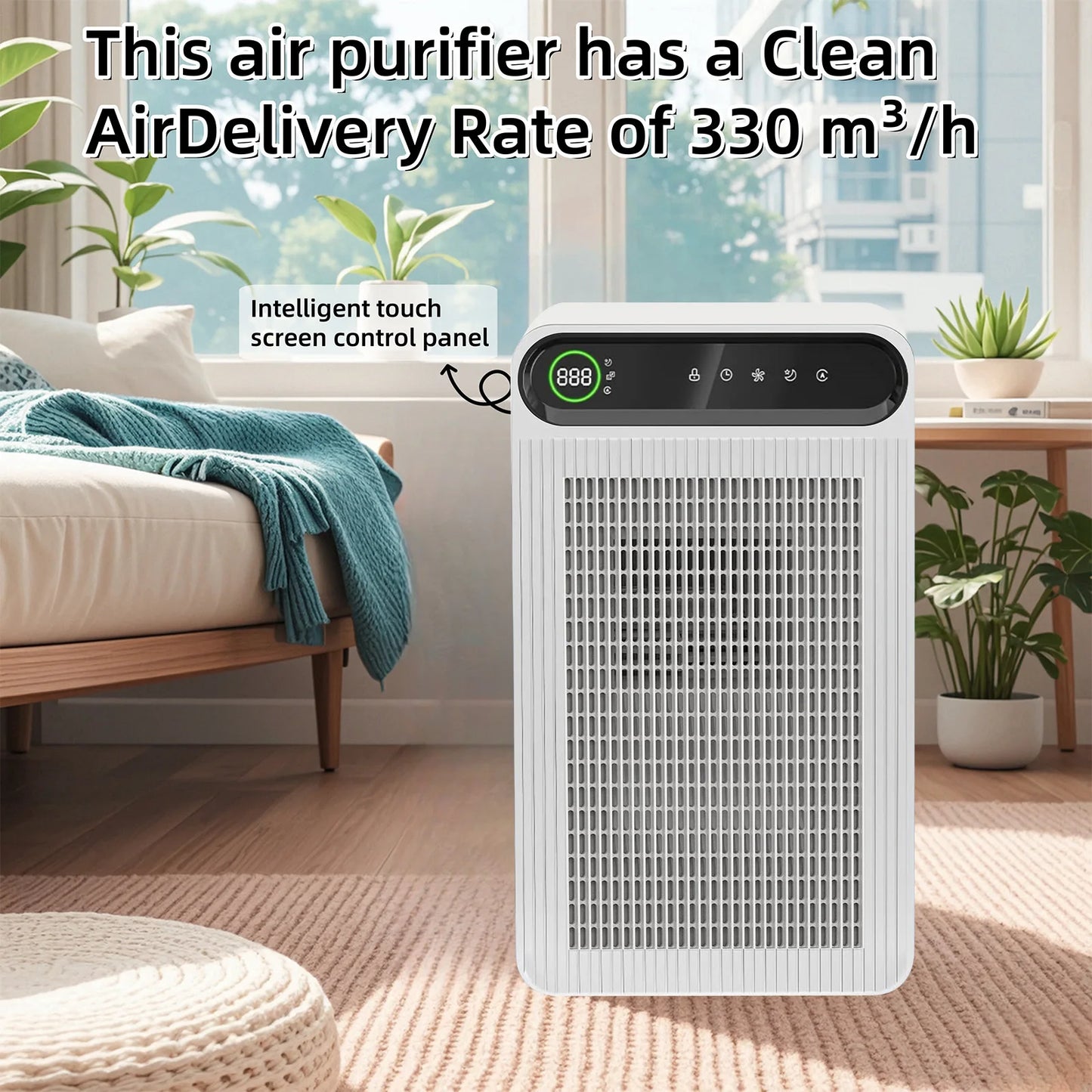 Air Purifier for Home Large Room,Up to 1800 Ft²