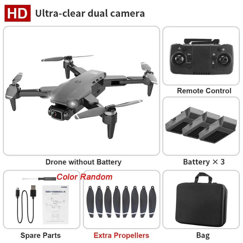 L900 Pro GPS Drone 4K Professional HD Dual Camera 5G Wifi Photography Brushless
