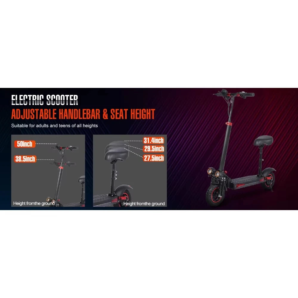 FREEBOY J11Plus Electric Scooter 1200W Motor 48V21AH Battery High Power Long Range