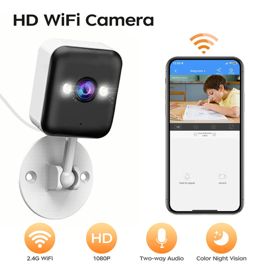 1080P Wireless Camera Outdoor Color Night  Surveillance Camera