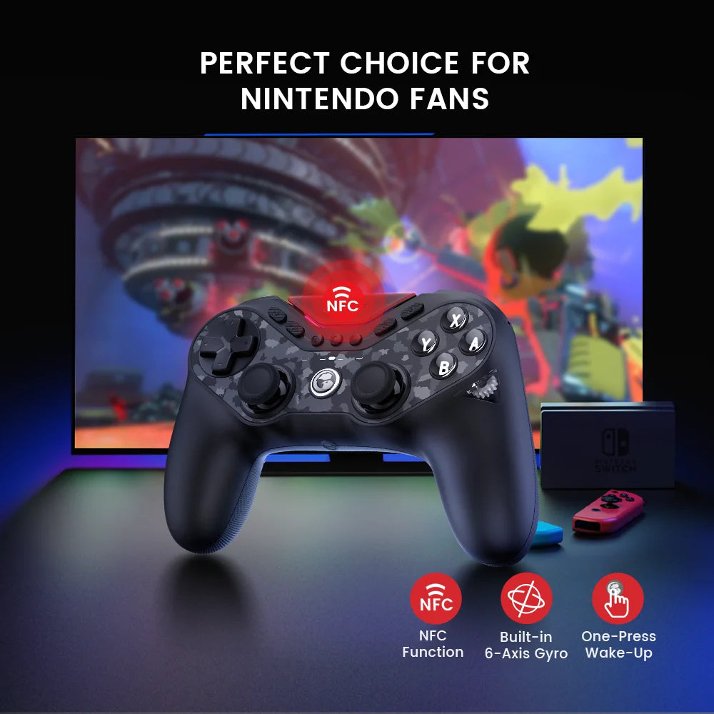 GameSir Tarantula Pro wireless gamepad Switch 2 controller with 9 mappable buttons,