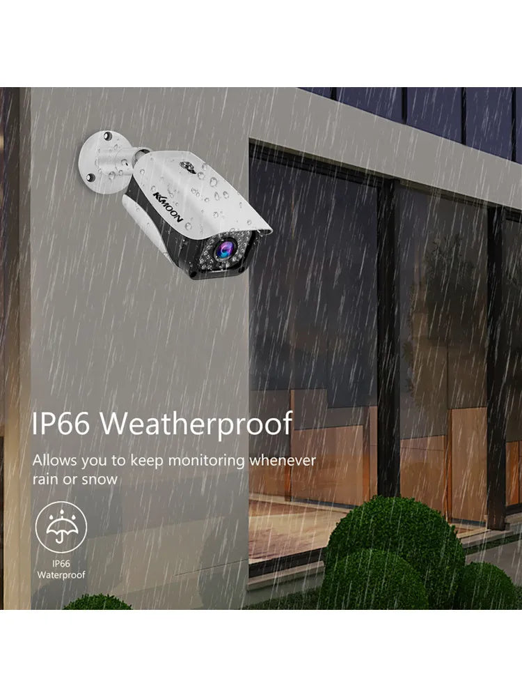 2MP 1080P FHD Security Camera Outdoor/Indoor Night Vision