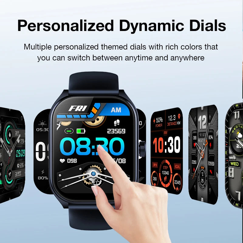 Smartwatch Men Call Sports Waterproof  Watches Fitness Bracelet Women