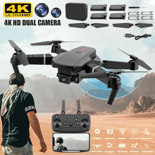remote control drone 4K Professional Edition with 2/4 battery