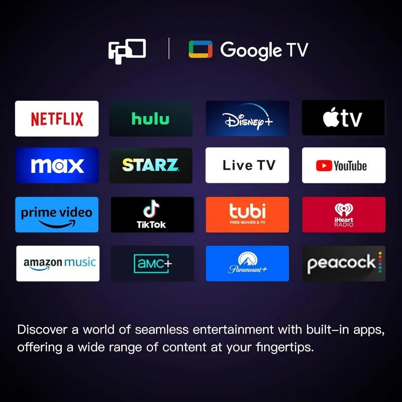 43-inch Smart TV Google1080p Full HD with Google Play