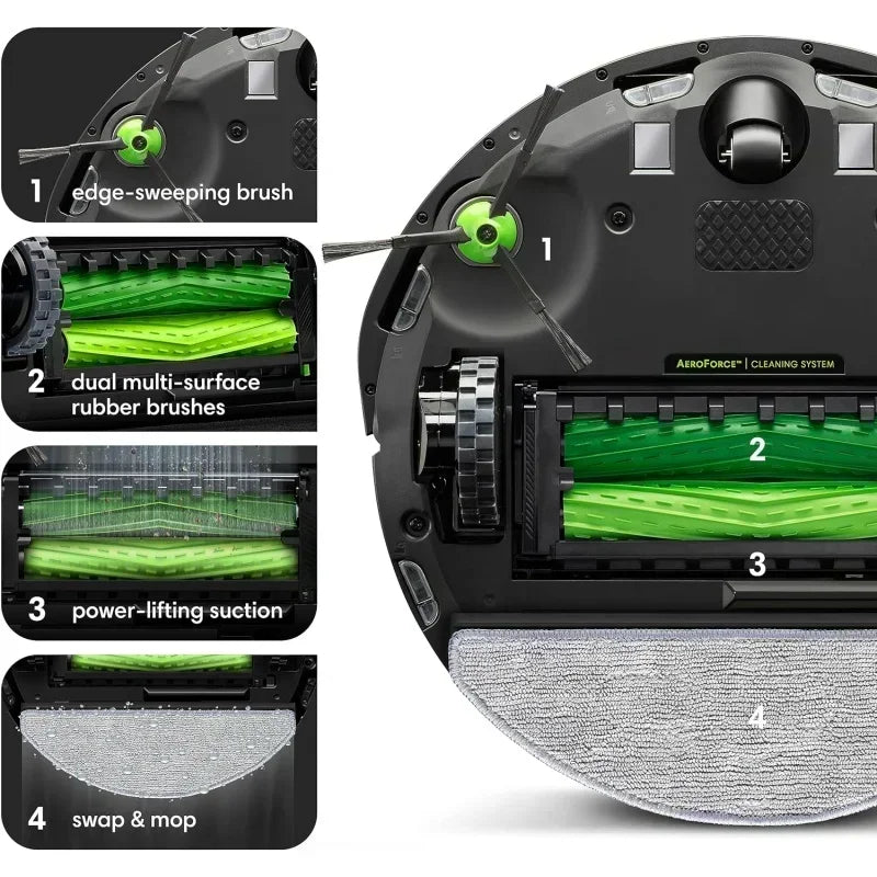 Roomba Combo i5  Self-Emptying Robot Vacuum and Mop,