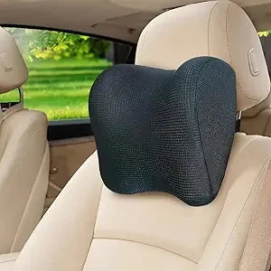 Ultra Soft Car Headrest Pillow, Car Pillow for Driving with Adjustable Strap,