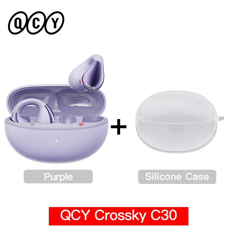 C30 Ear Clip Earphones Bluetooth 5.4 Wireless Open Ear Sports