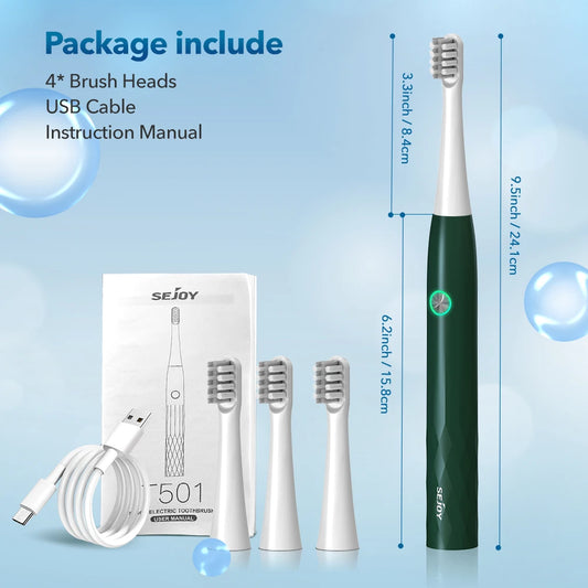 Sonic Electric Toothbrush  Personal Care Appliances Oral Rechargeable