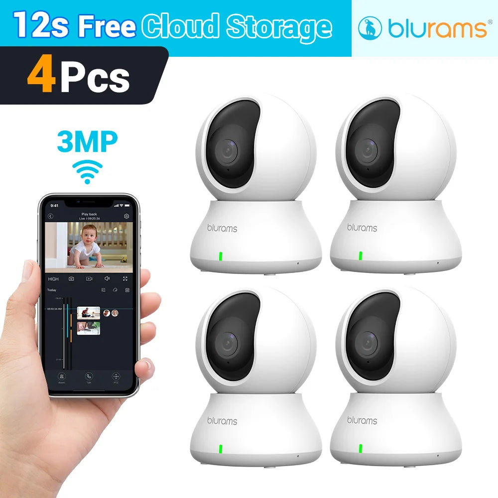 Baby Monitor Camera  HD Home Security Camera with Motion