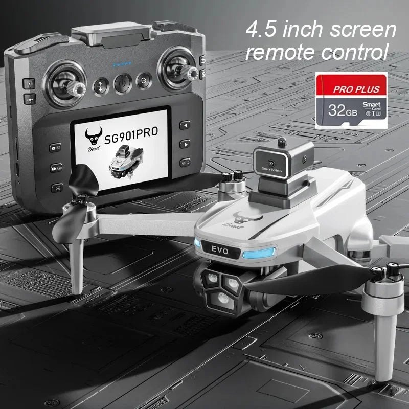 Drone 8K Professional GPS HD Camera Drones 5G WIFI Video 4k 5.9 inch large screen remote control