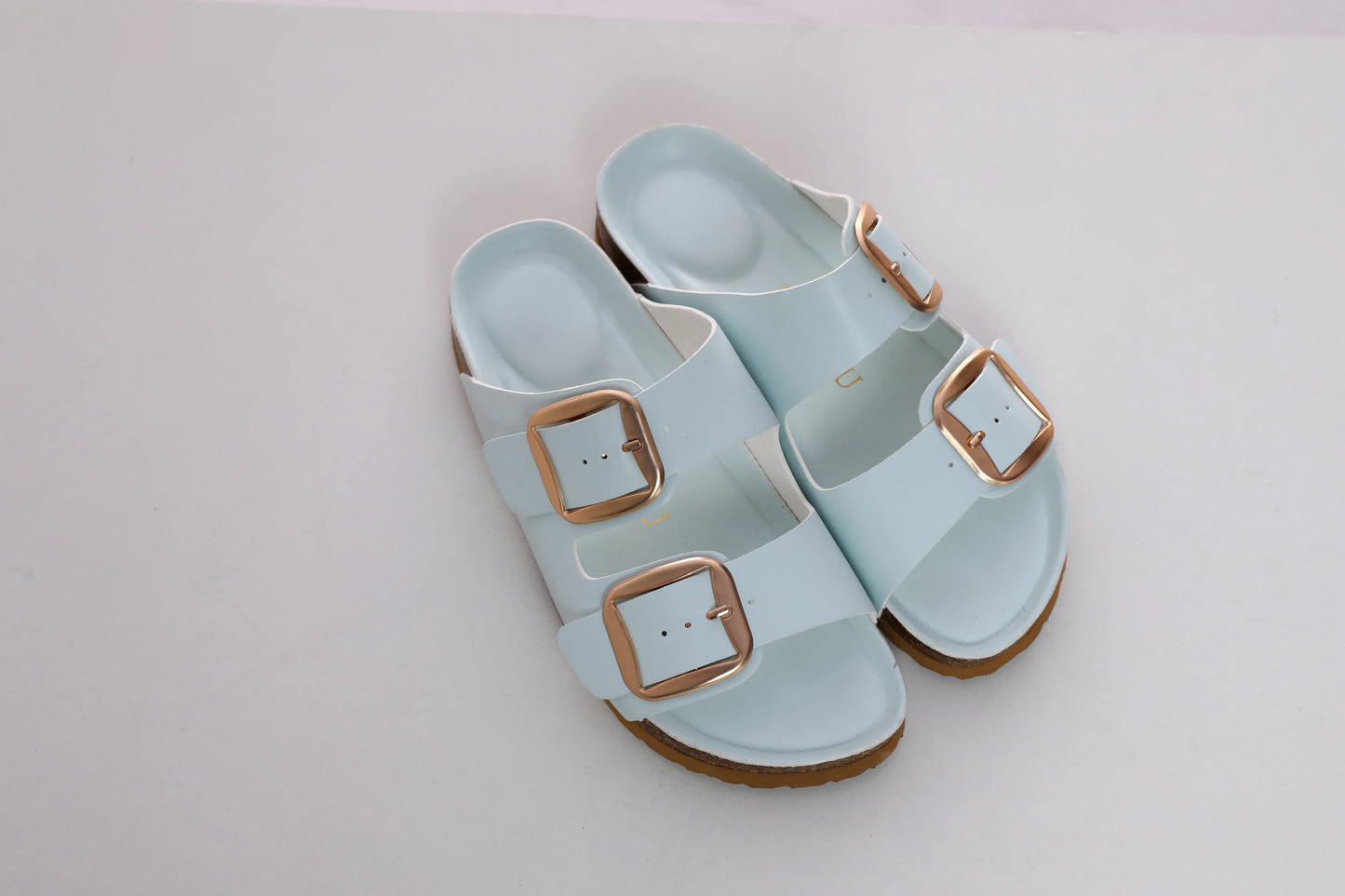 Women's Summer Comfortable Slip-On Slippers with Adjustable Buckle Straps