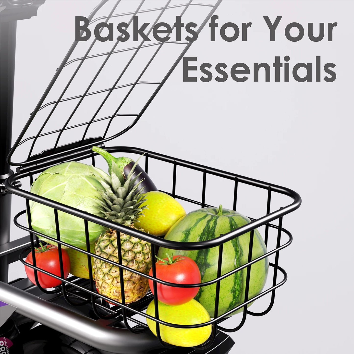 Electric Scooter for Adults Teens, Heavy Duty Escooter with Seat – 330 LBS Capacity, 26MPH,