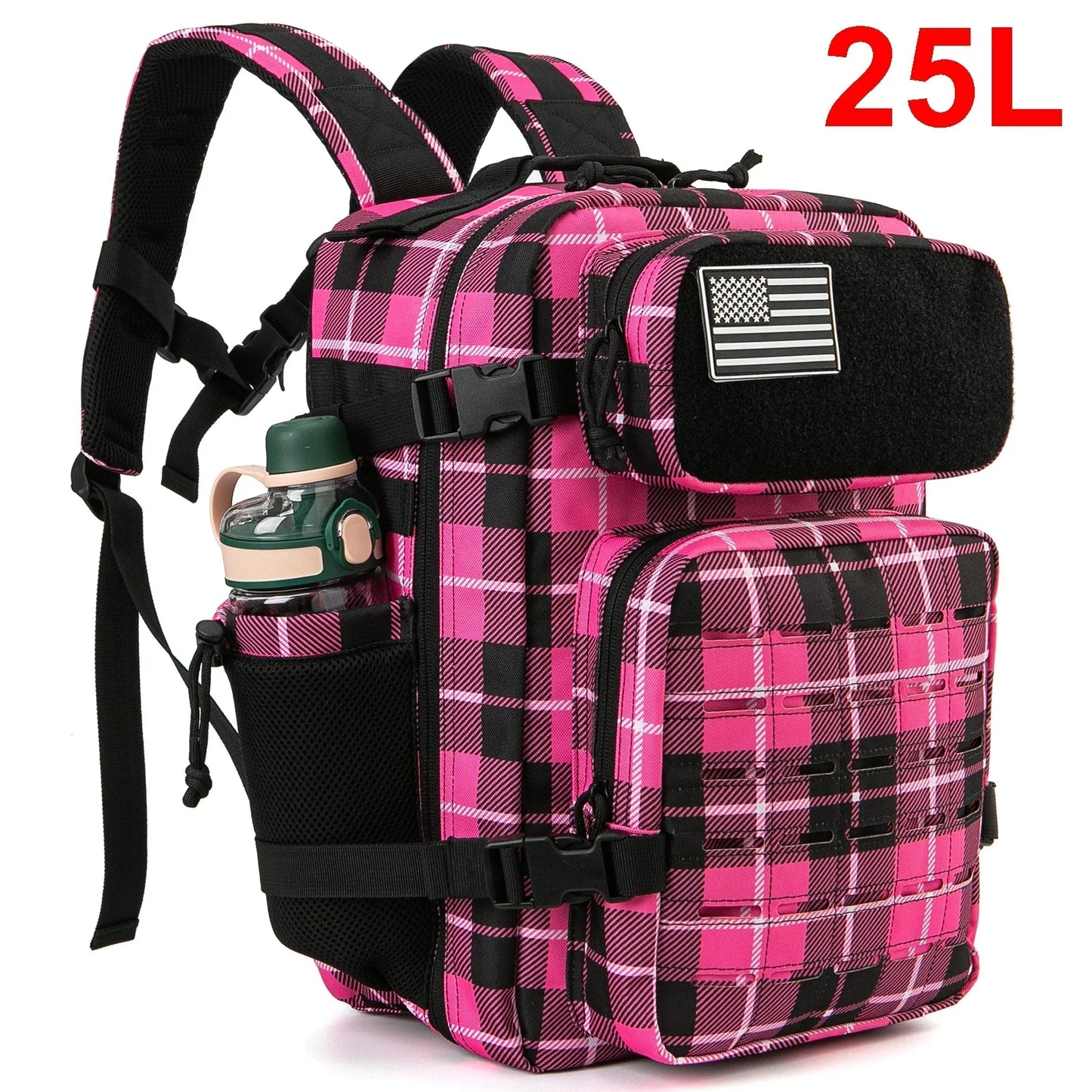 25L Tactical Backpack Outdoor Bag Fitness Backpack MOLLE Backpack Women's/Men's