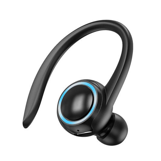 Wireless Bluetooth-compatible Earphone Hanging Ear Sports Waterproof.