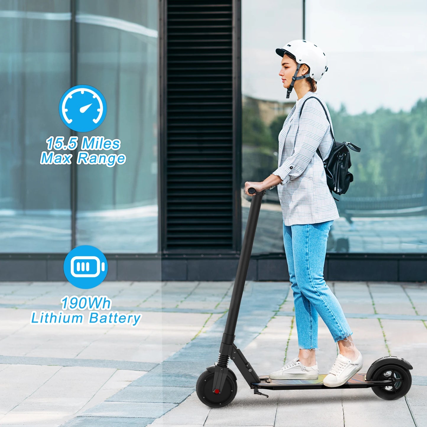 Electric Scooter Commuter E-Bike For Adults Foldable Commuter E-Scooter With Cruise Control