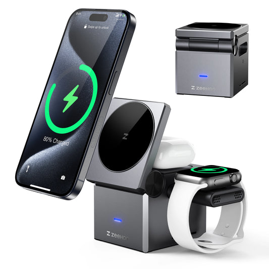 3 in 1 Charging Station Multiple Devices Apple, MagSafe