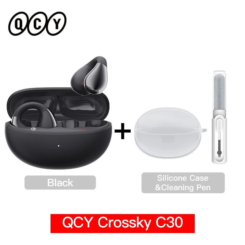 C30 Ear Clip Earphones Bluetooth 5.4 Wireless Open Ear Sports